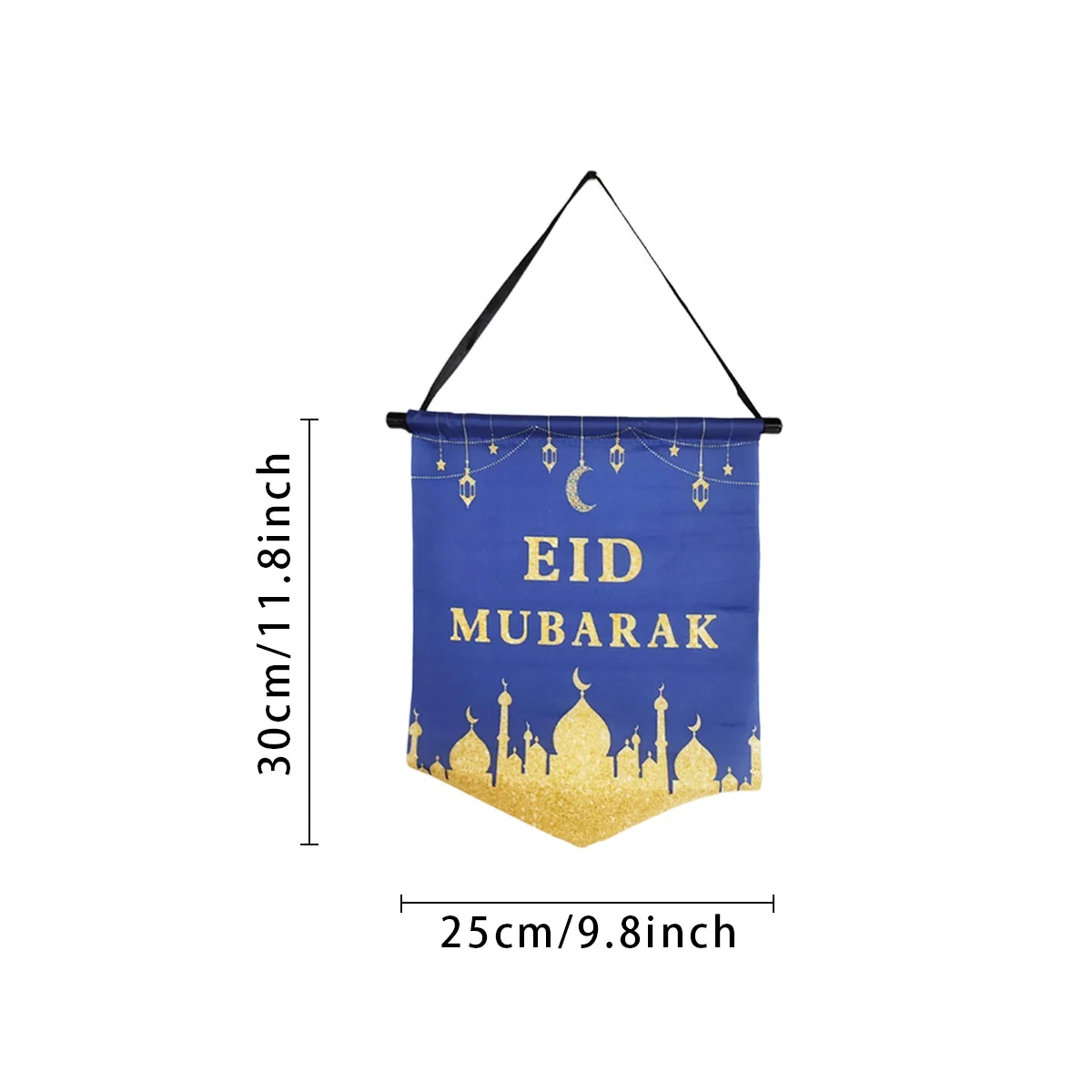 Eid Polyester Cloth Flag photo 3