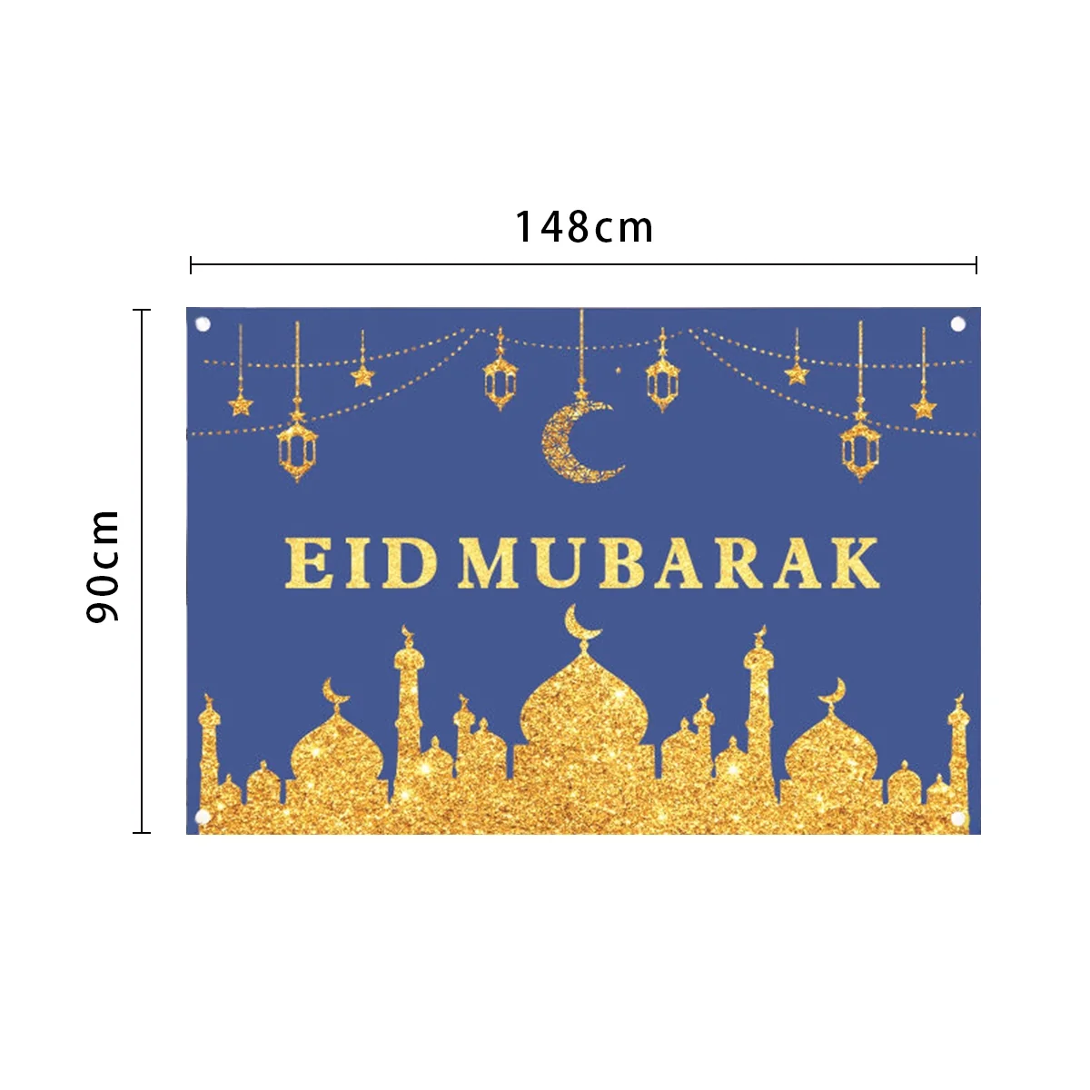 Eid Polyester Cloth  Backdrop photo 6