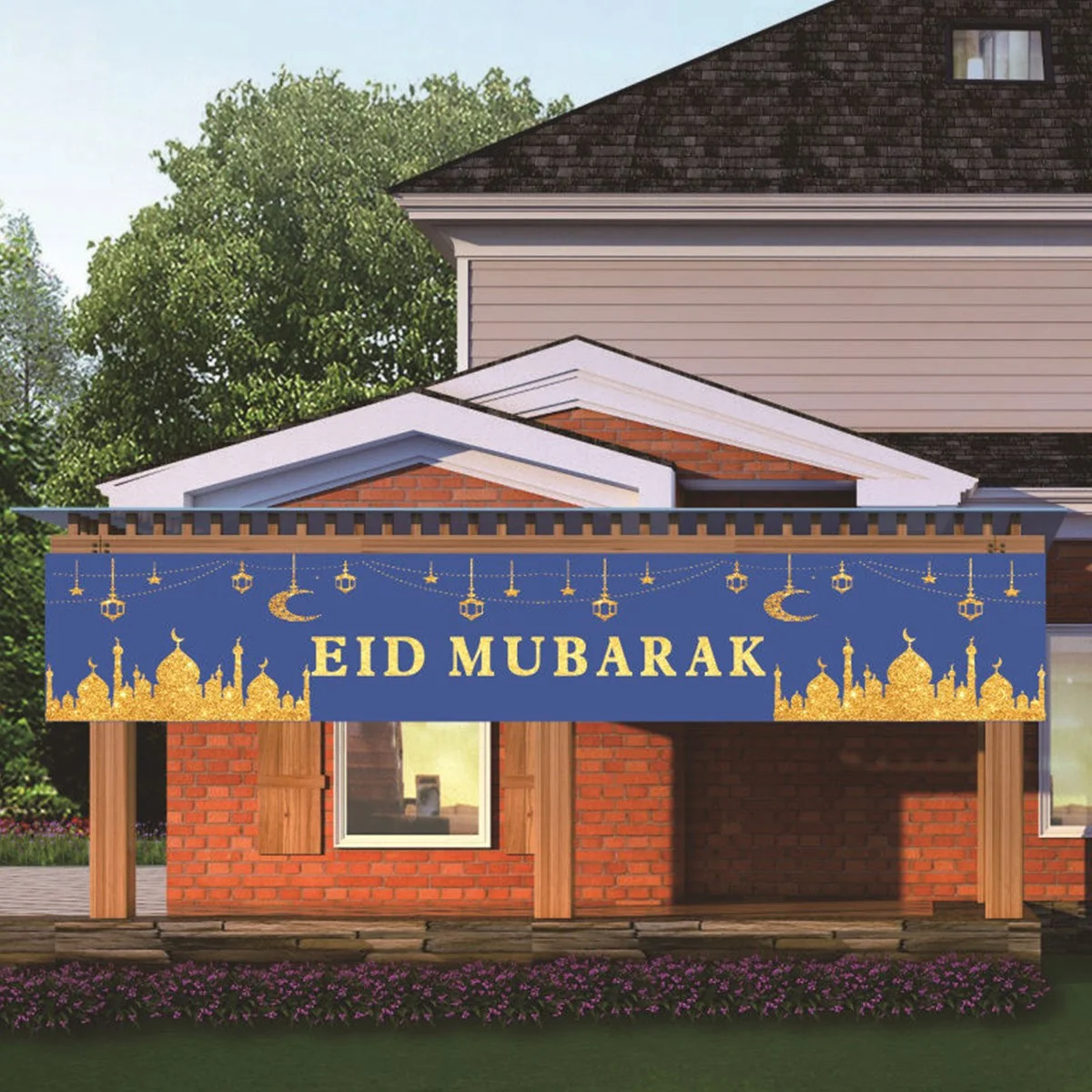 Eid Polyester Cloth  Banner photo 4