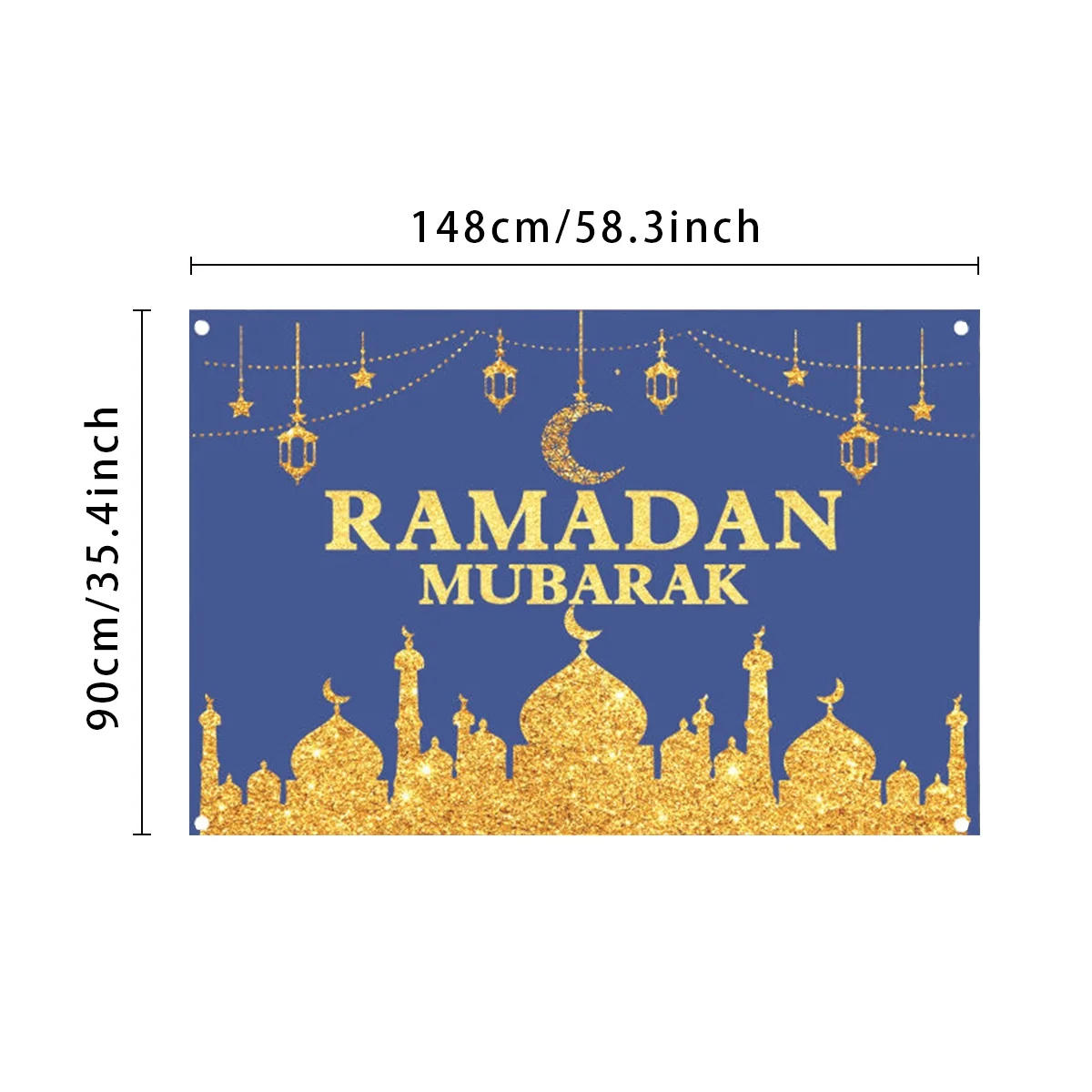 Ramadan Polyester Cloth  Flag