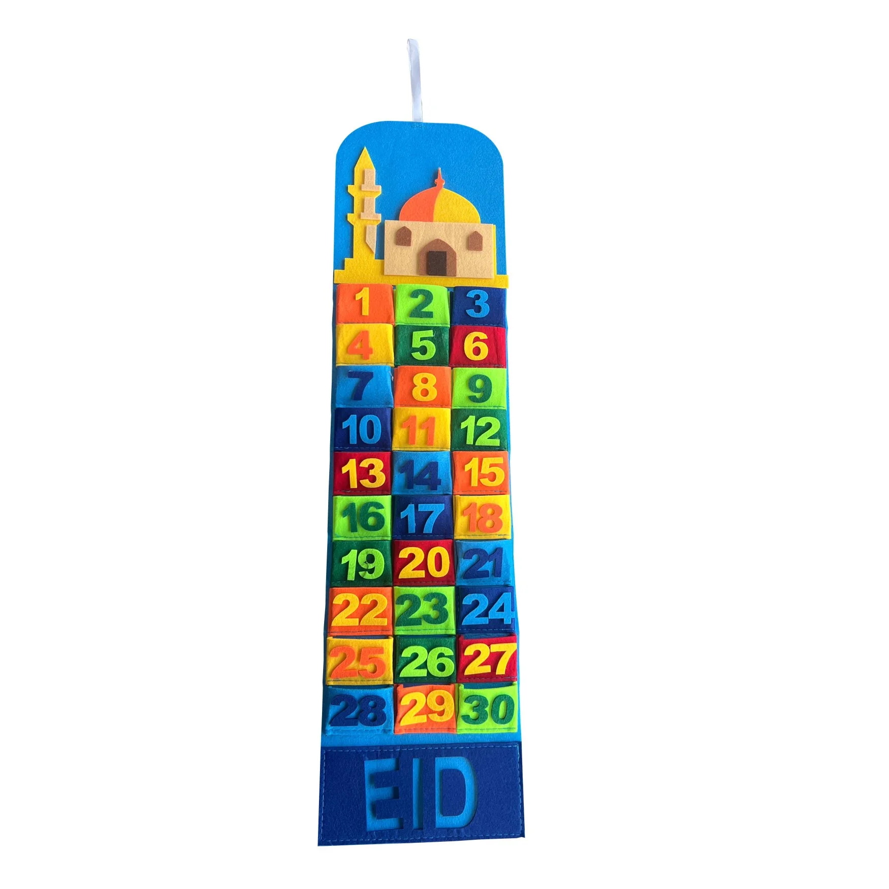 Felt  Ramadan Calendar
Slim Multi color
