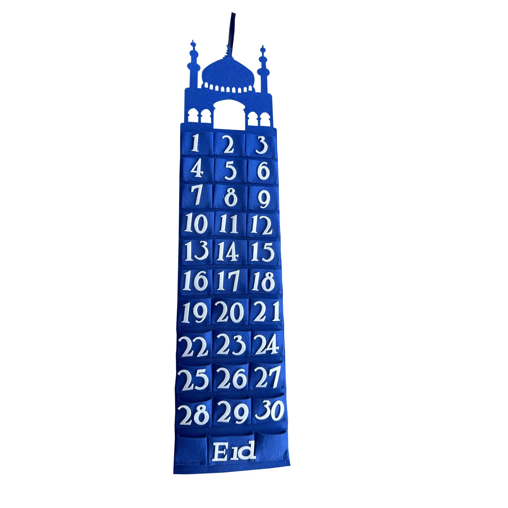 Felt  Ramadan Calendar
Slim Blue