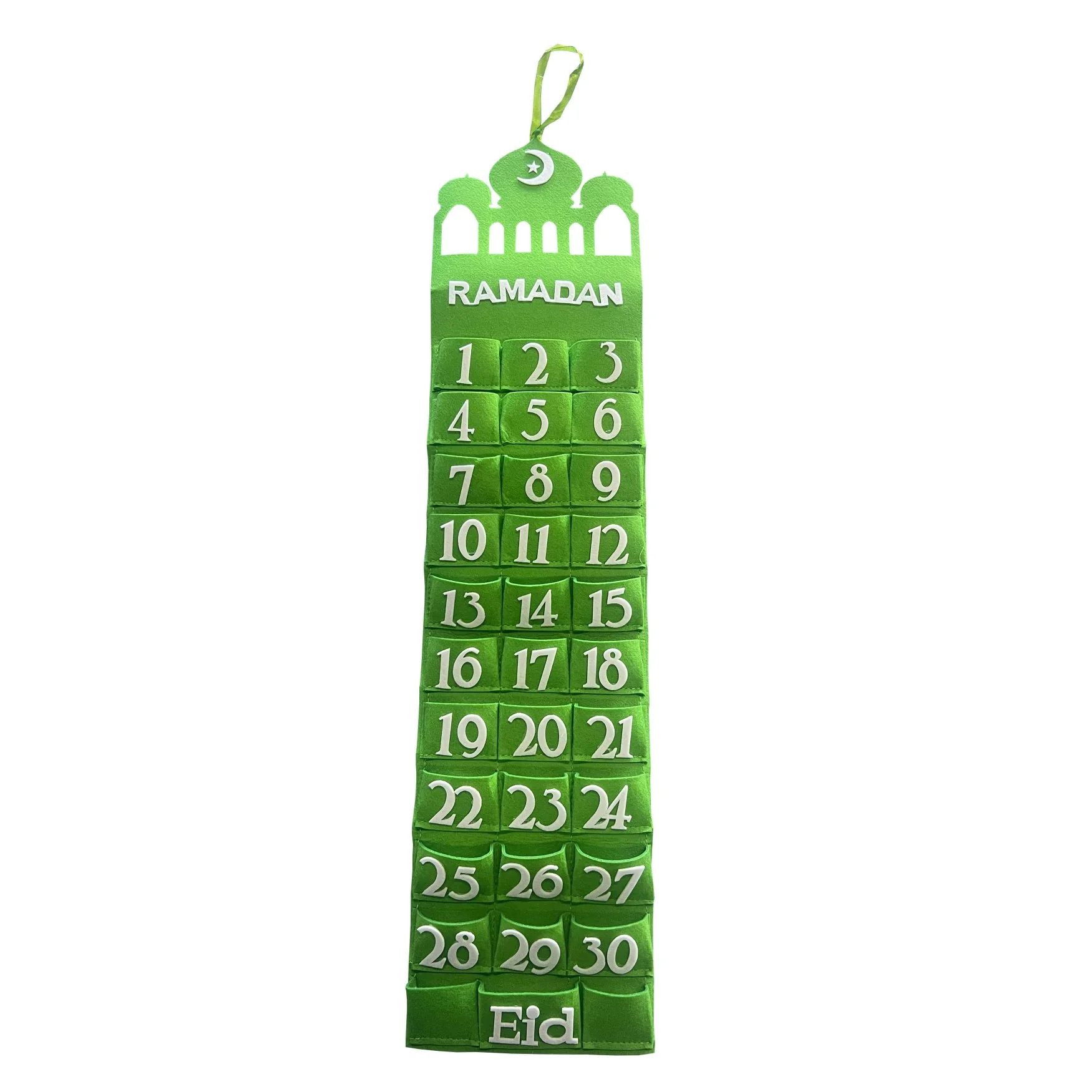 Felt  Ramadan Calendar
Slim Green