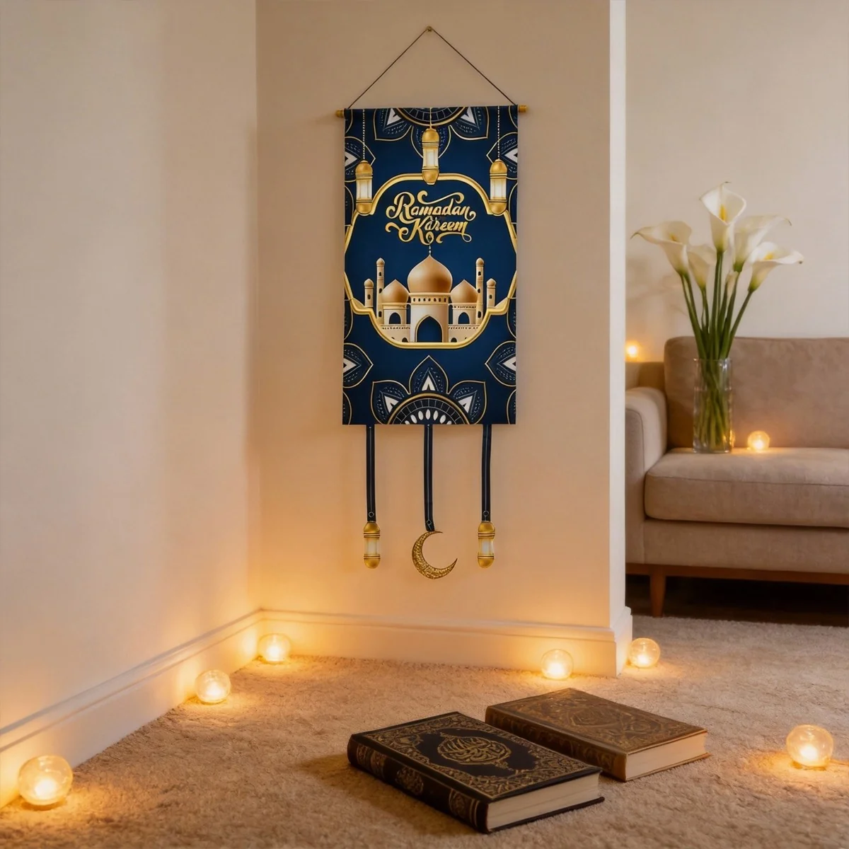 Ramadan Kareem Hanging Decoration 1pcs photo 2