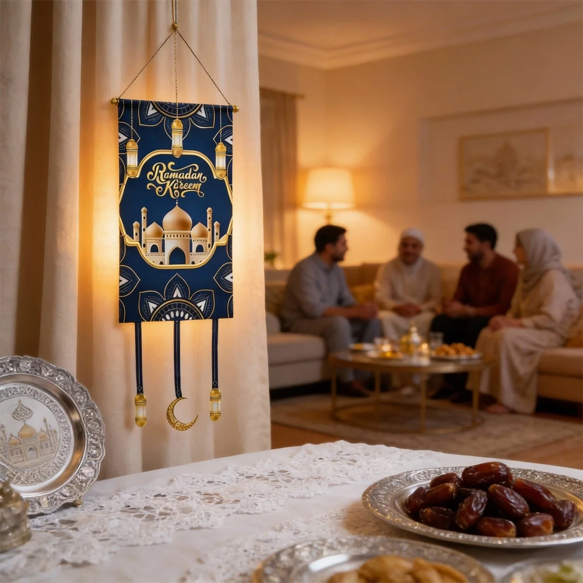 Ramadan Kareem Hanging Decoration 1pcs photo 4
