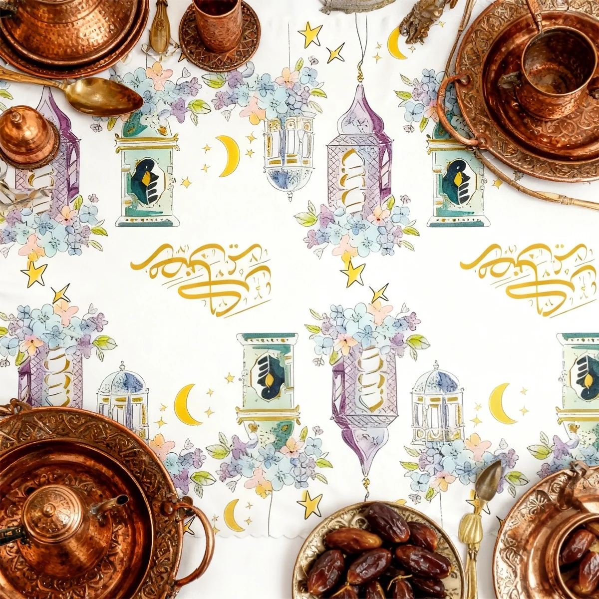 Ramadan Kareem Tablecloth 1pcs photo 4