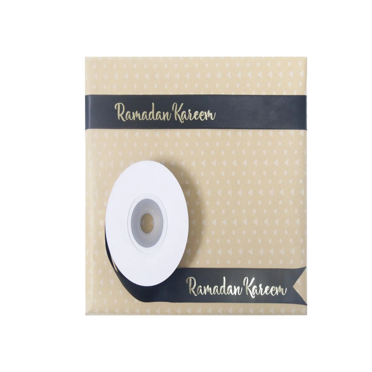 Ramadan Gift Wrapping Ribbon 910cm Black