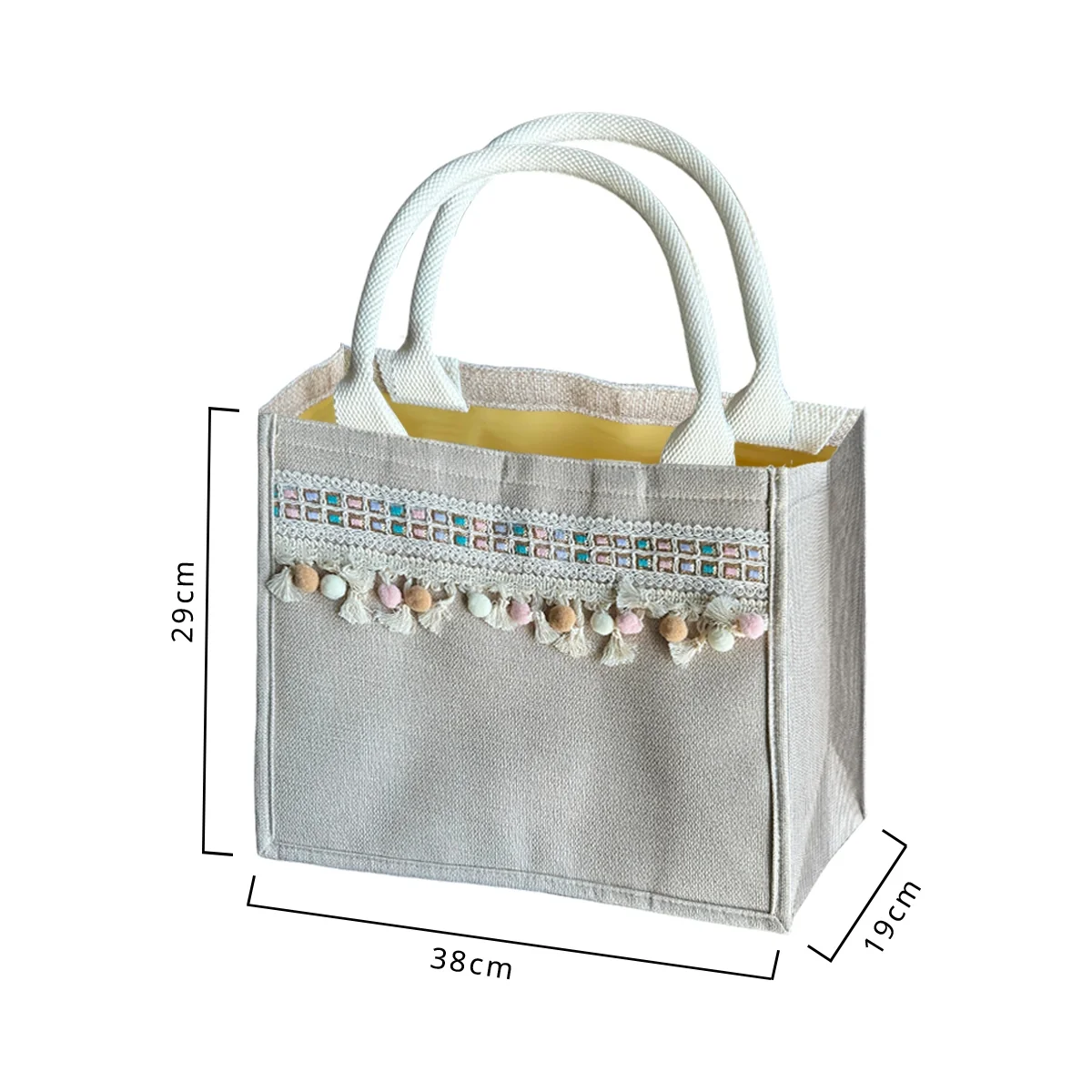Fringe Tote Bag 1pcs photo 3