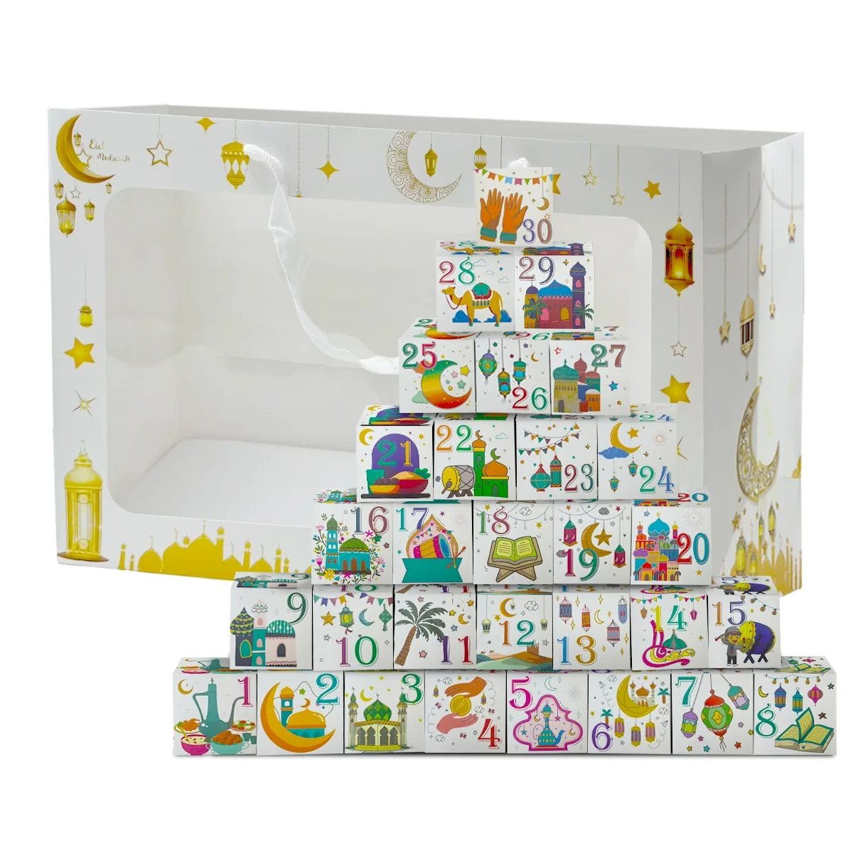 DIY Eid Countdown Calendar Boxes Set 1pcs photo 3