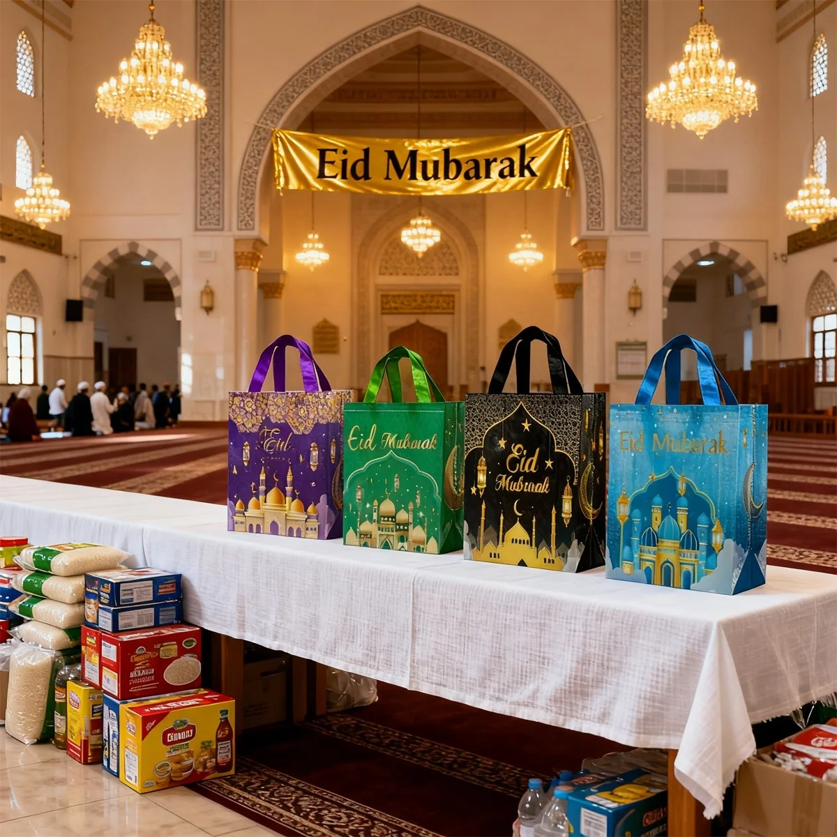 Eid Mubarak Gift Bags - S 1pcs photo 4