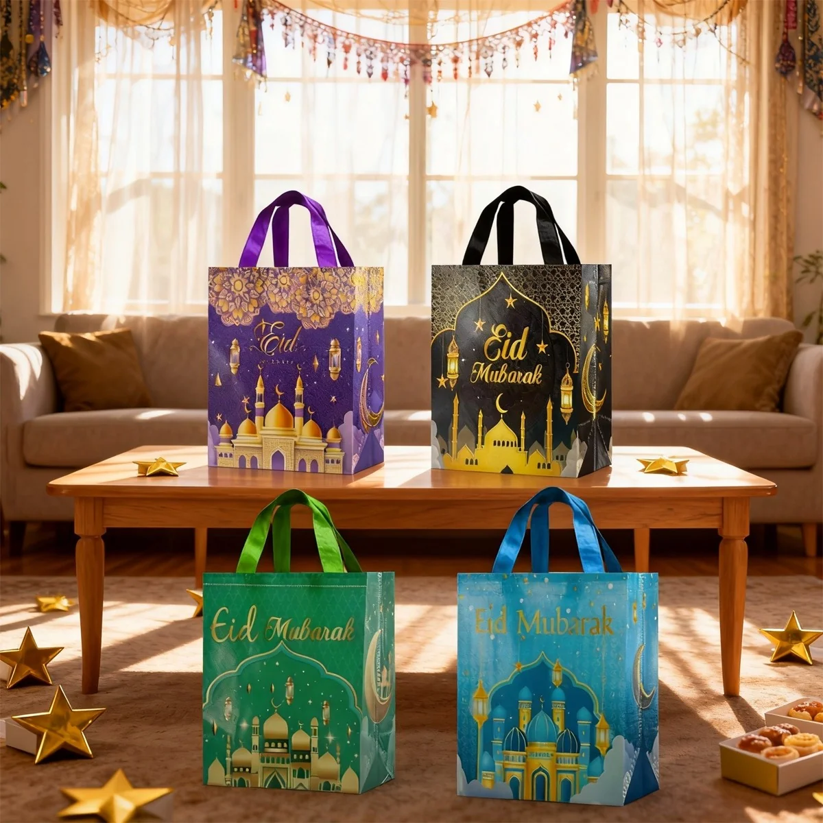 Eid Mubarak Gift Bags - M 1pcs photo 2
