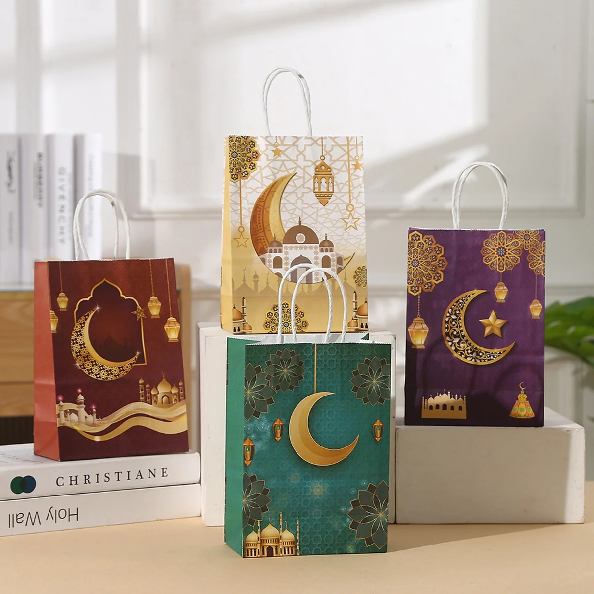 Islamic Festive Gift Paper Bag 1pcs photo 4