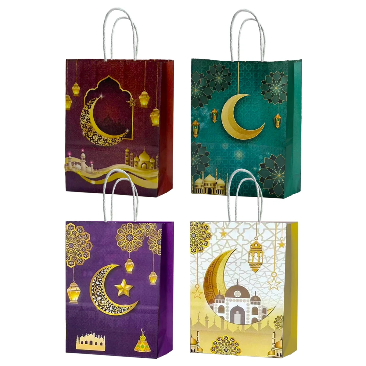 Islamic Festive Gift Paper Bag 1pcs photo 5