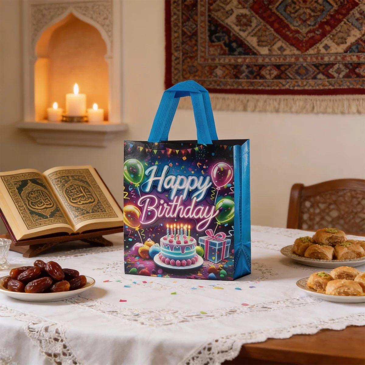 Happy Birthday Gift Bag 1pcs photo 4