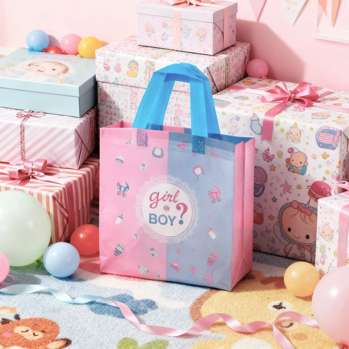 Gender Reveal Gift Bag 1pcs photo 2