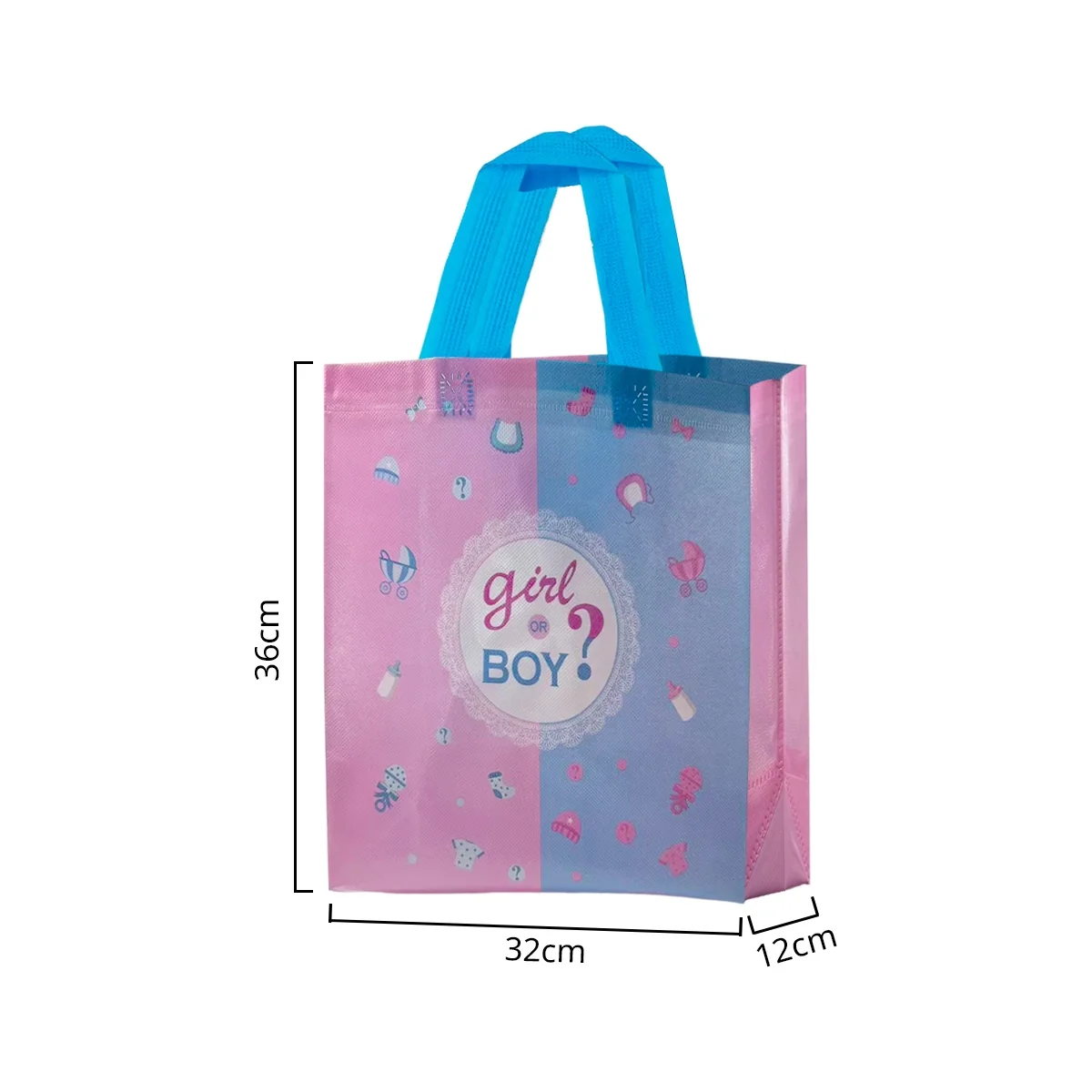 Gender Reveal Gift Bag 1pcs photo 4