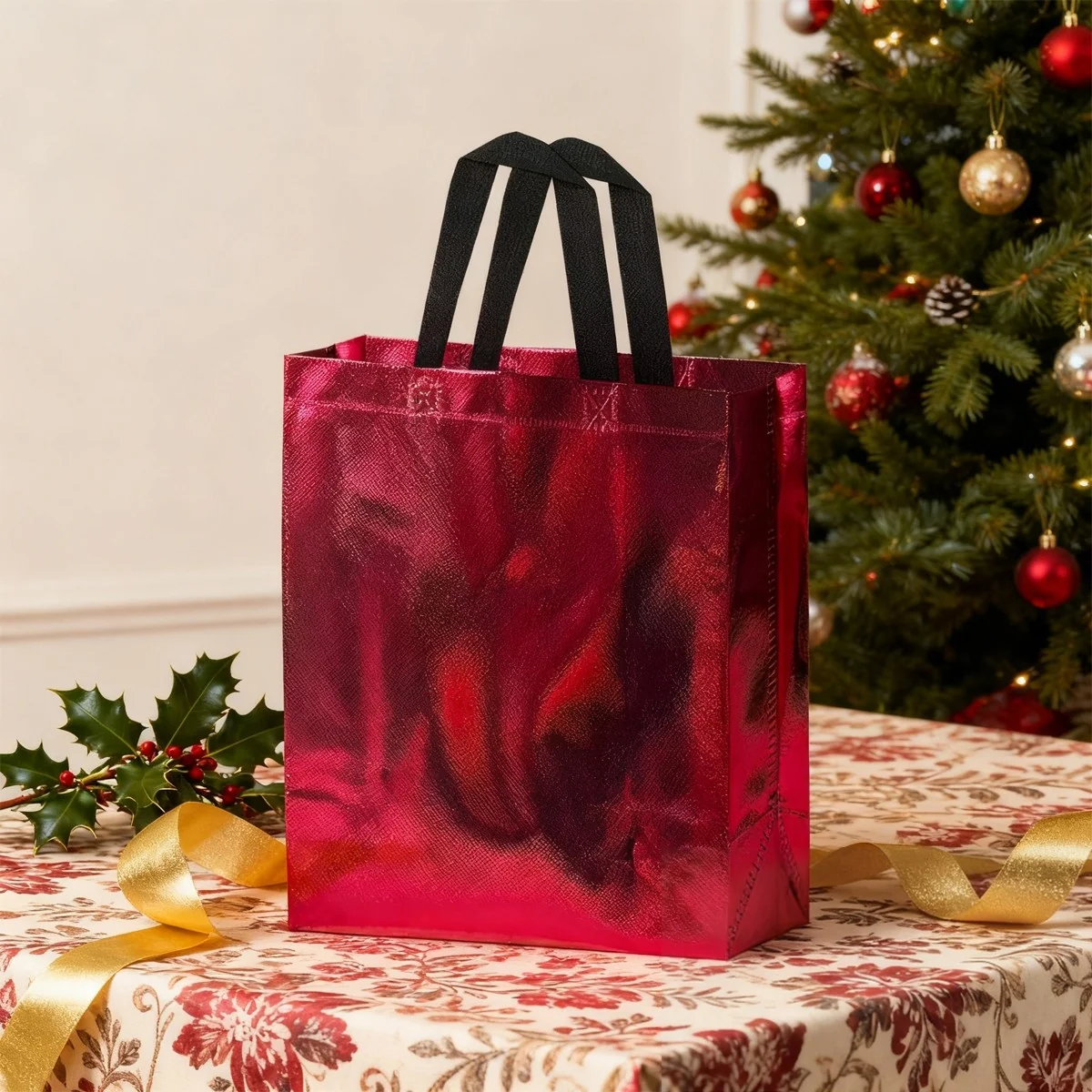 Red Gift Bag 1pcs photo 2