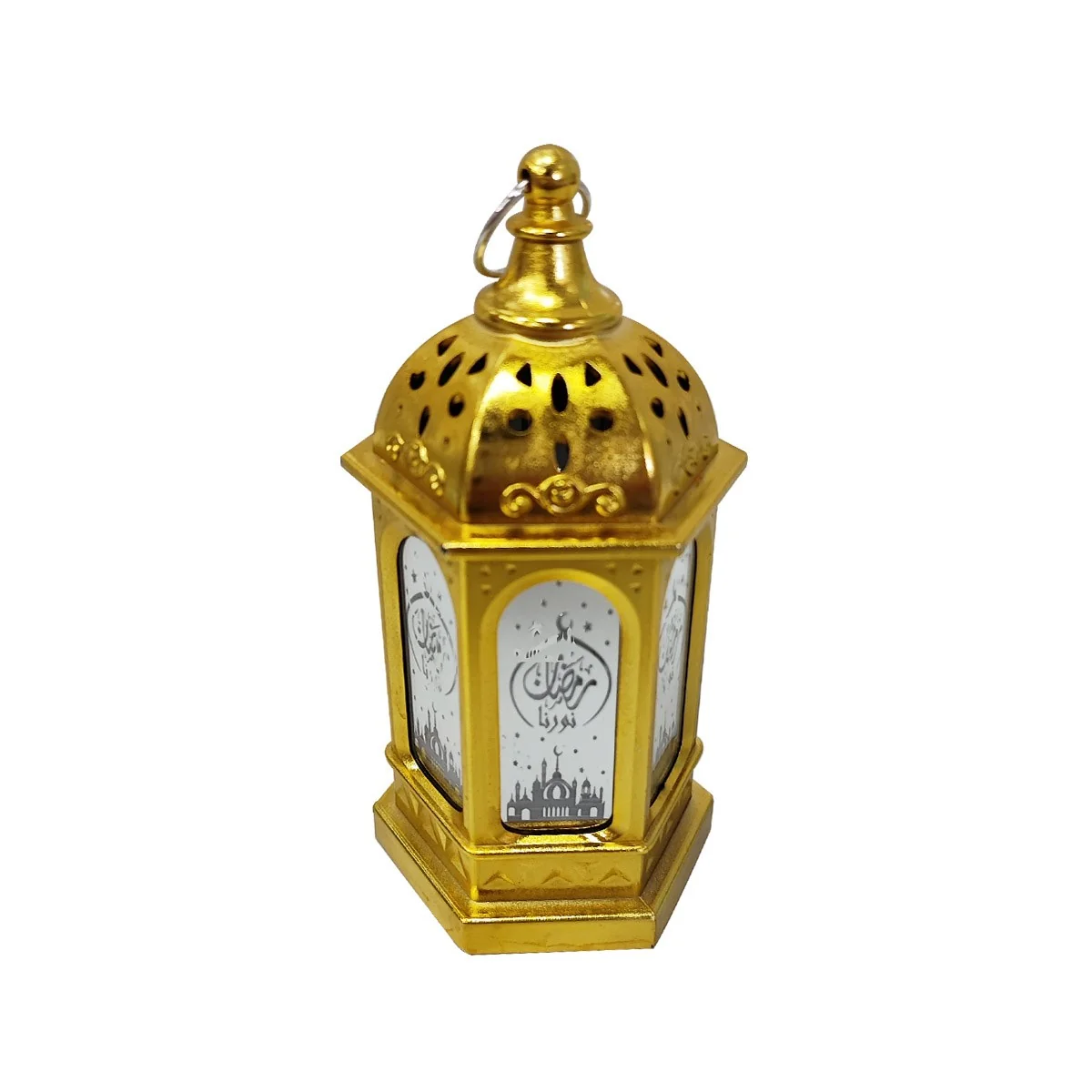 Ramadan Lantern Ornament Gold Color photo 5