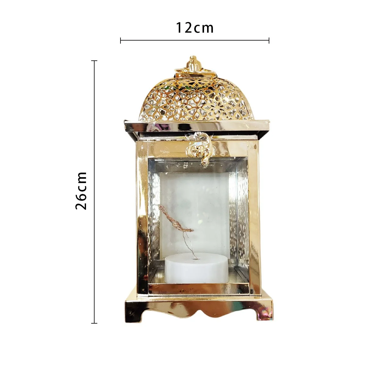 Metal Lantern 1pcs photo 3