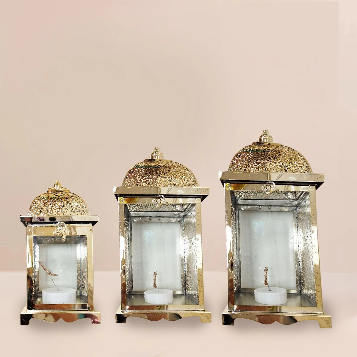 Metal Lantern 1pcs photo 4