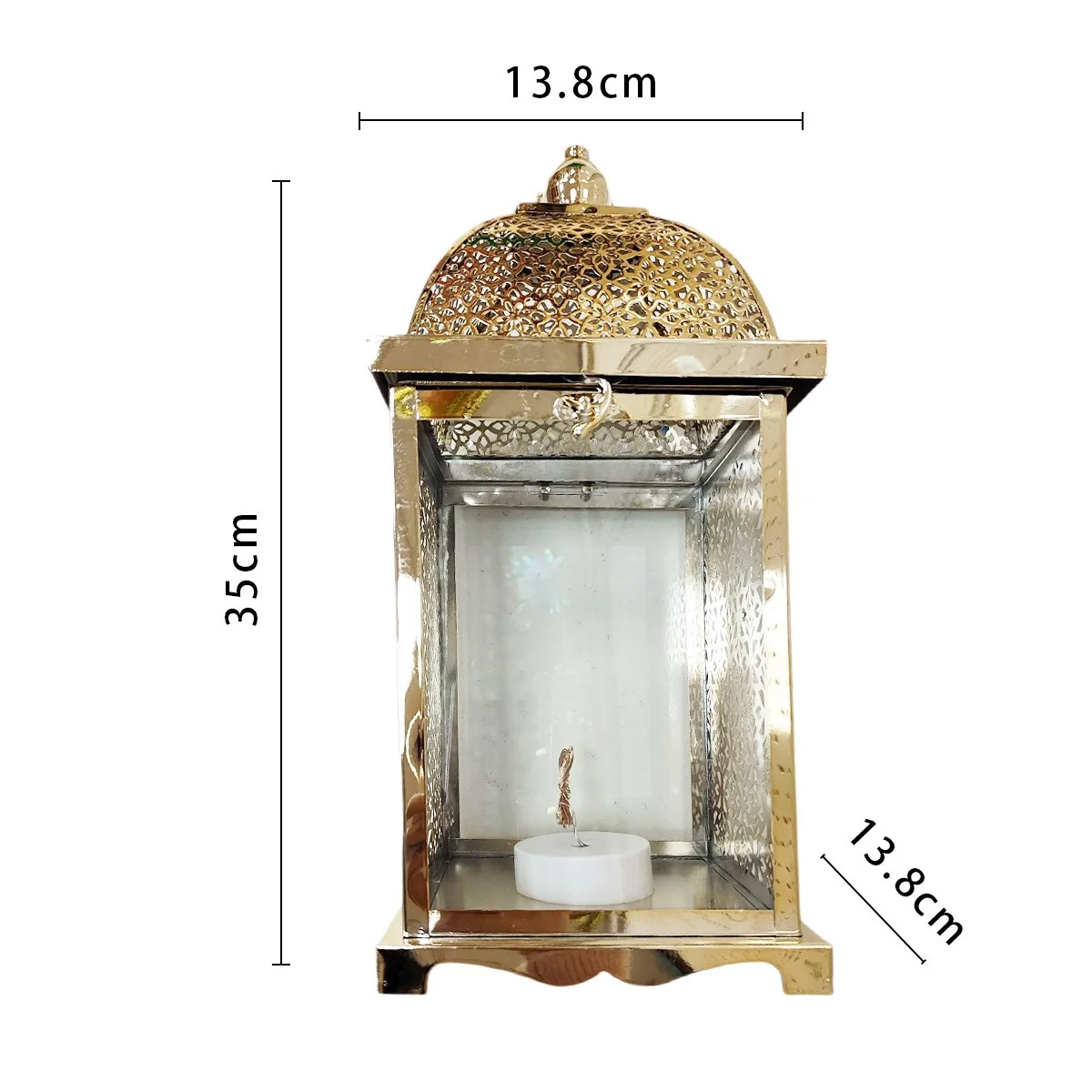 Metal Lantern 1pcs photo 5