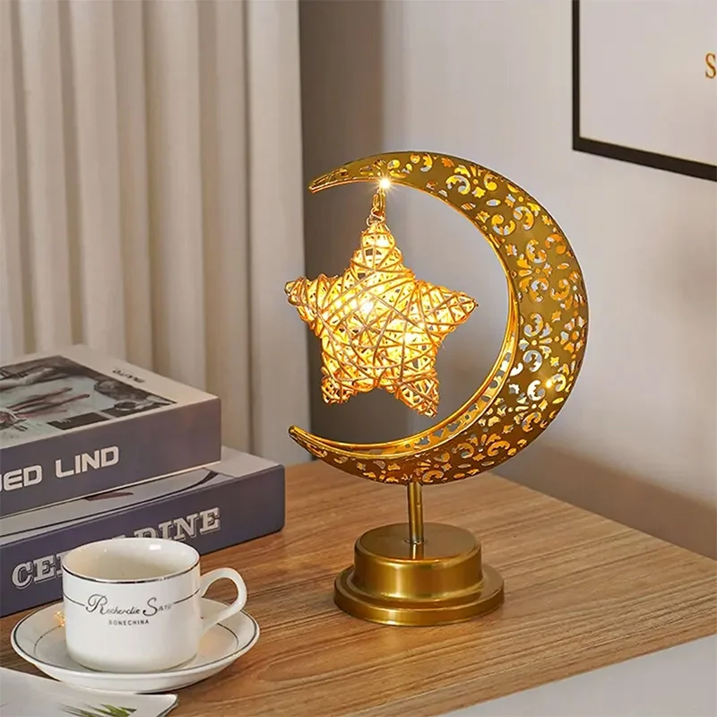 STAR MOON TABLE LAMP 1pcs