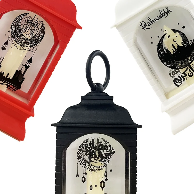 Ramadan Faux Candle Lantern mix 3 colors 12ct photo 6