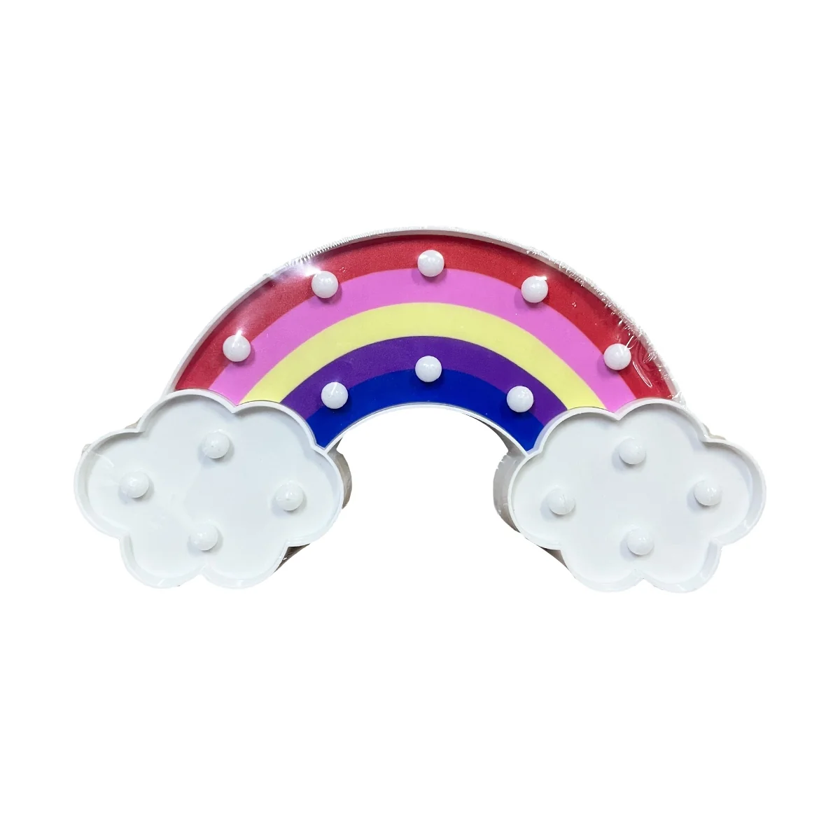 Rainbow Cloud LED Light 30*16cm 1pcs photo 2