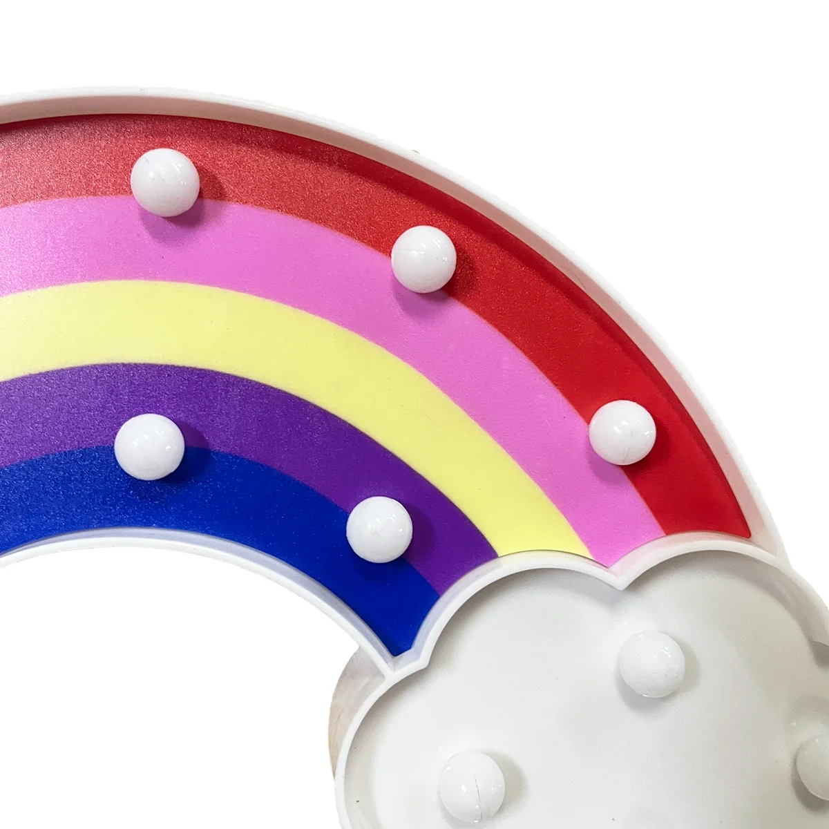 Rainbow Cloud LED Light 30*16cm 1pcs photo 5
