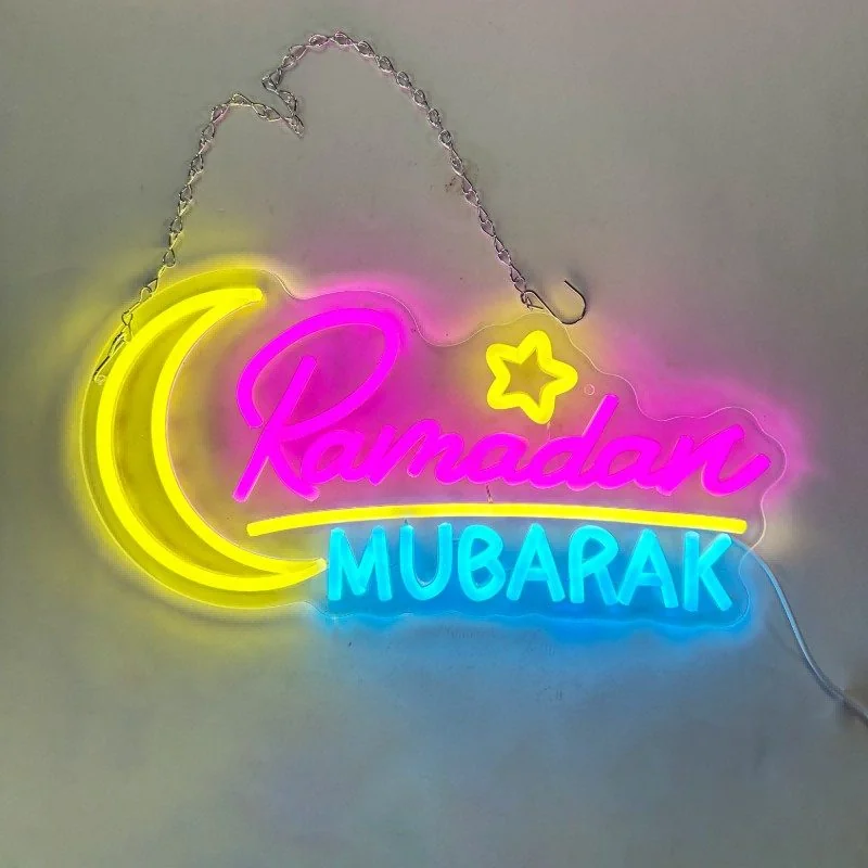 RAMADAN MUBARAK LED 1pcs photo 3