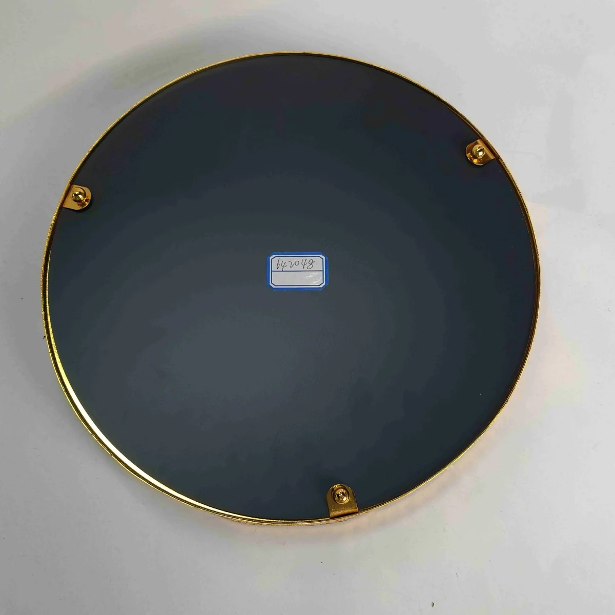 EID Golden Mirror Round Serving Tray 48pcs photo 2