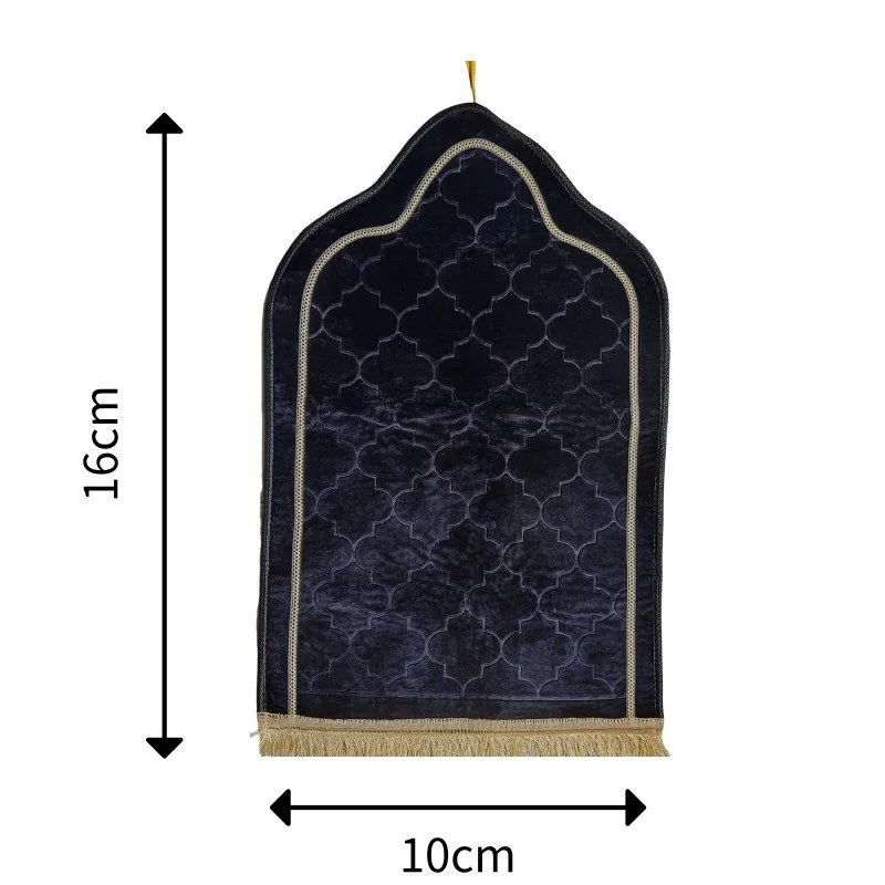 Prayer Blanket-Black Mat-Black 1pcs photo 2