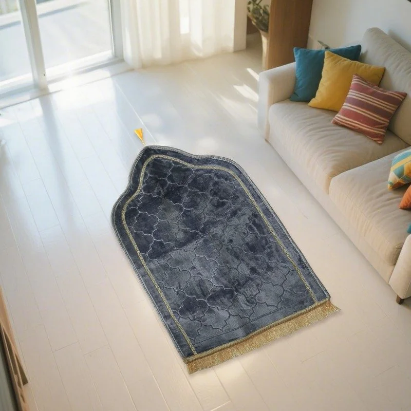 Prayer Blanket-Grey Mat-Grey 1pcs photo 4