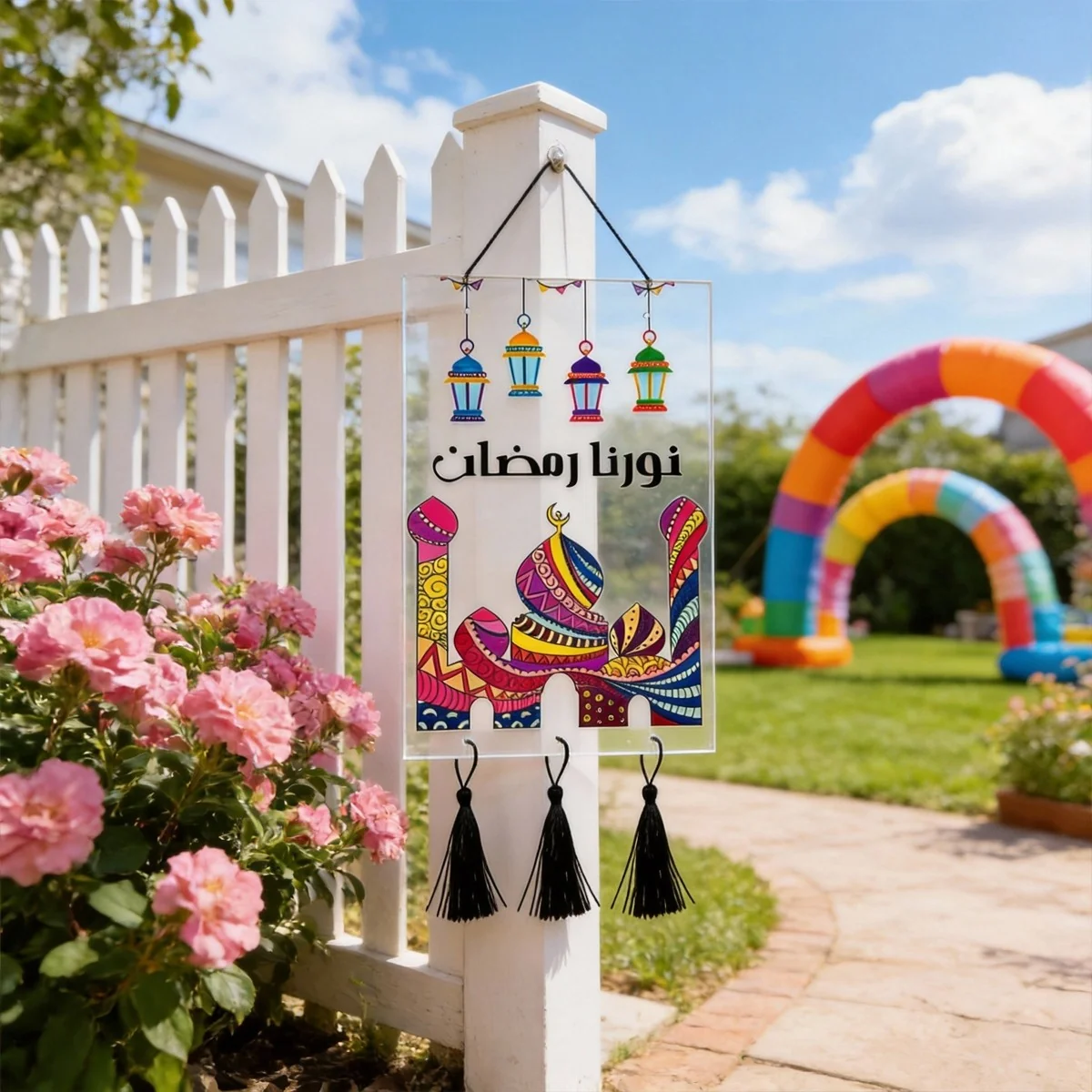 Ramadan Hanging Decoration large hanging sign
