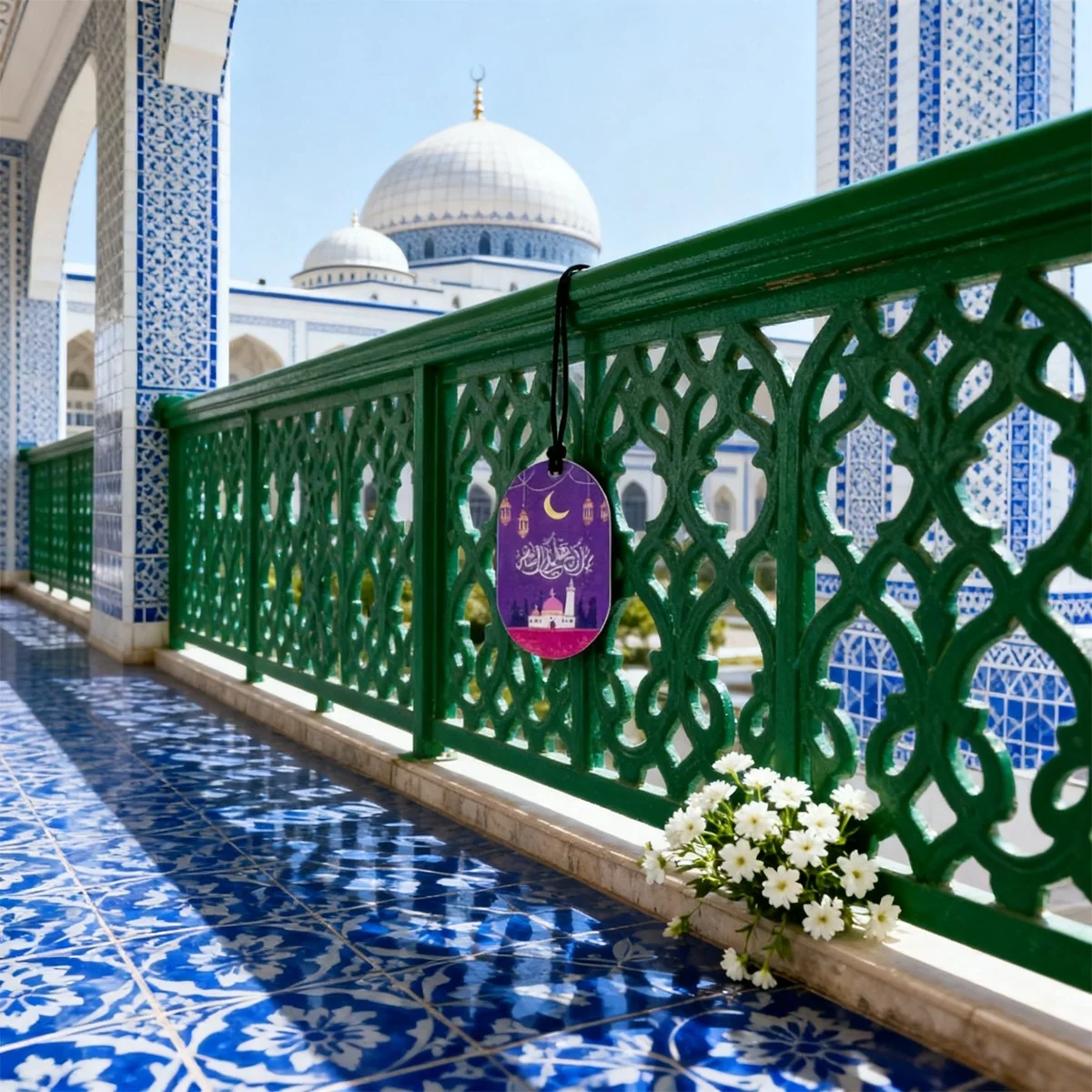 Ramadan Hanging Decorationpurple hanging sign