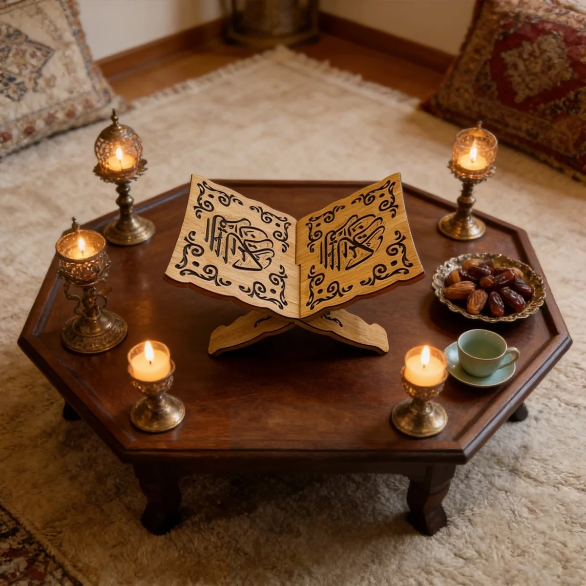 Wooden Quran Book Stand