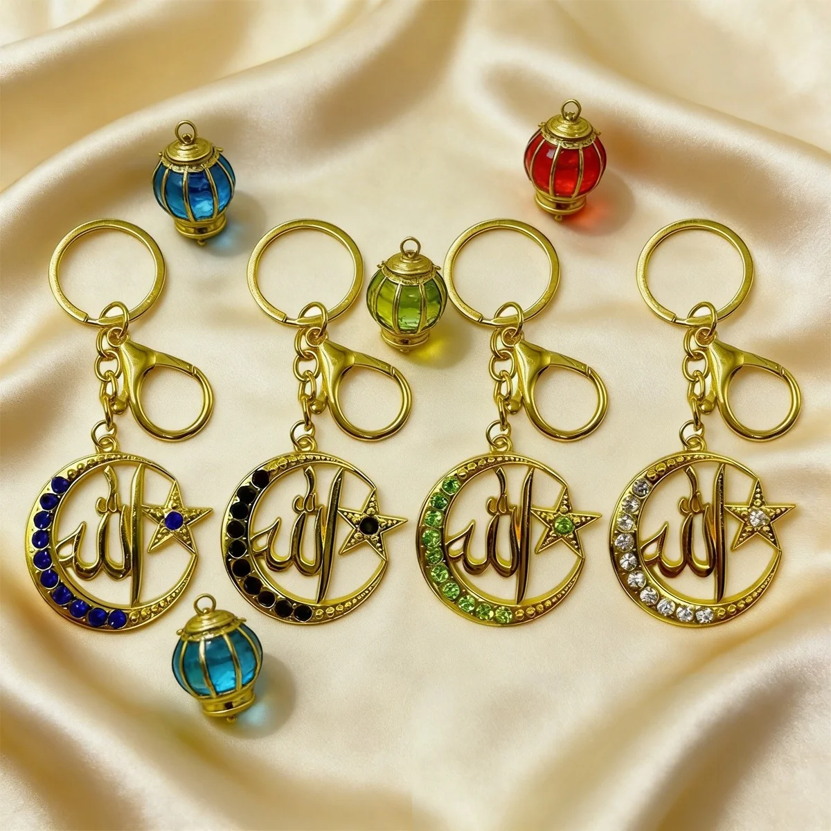 Islamic Keychain gold pendant