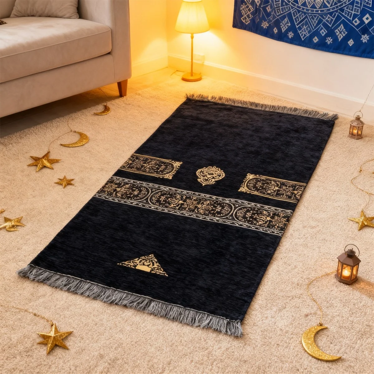 Prayer Mat black tube prayer mat