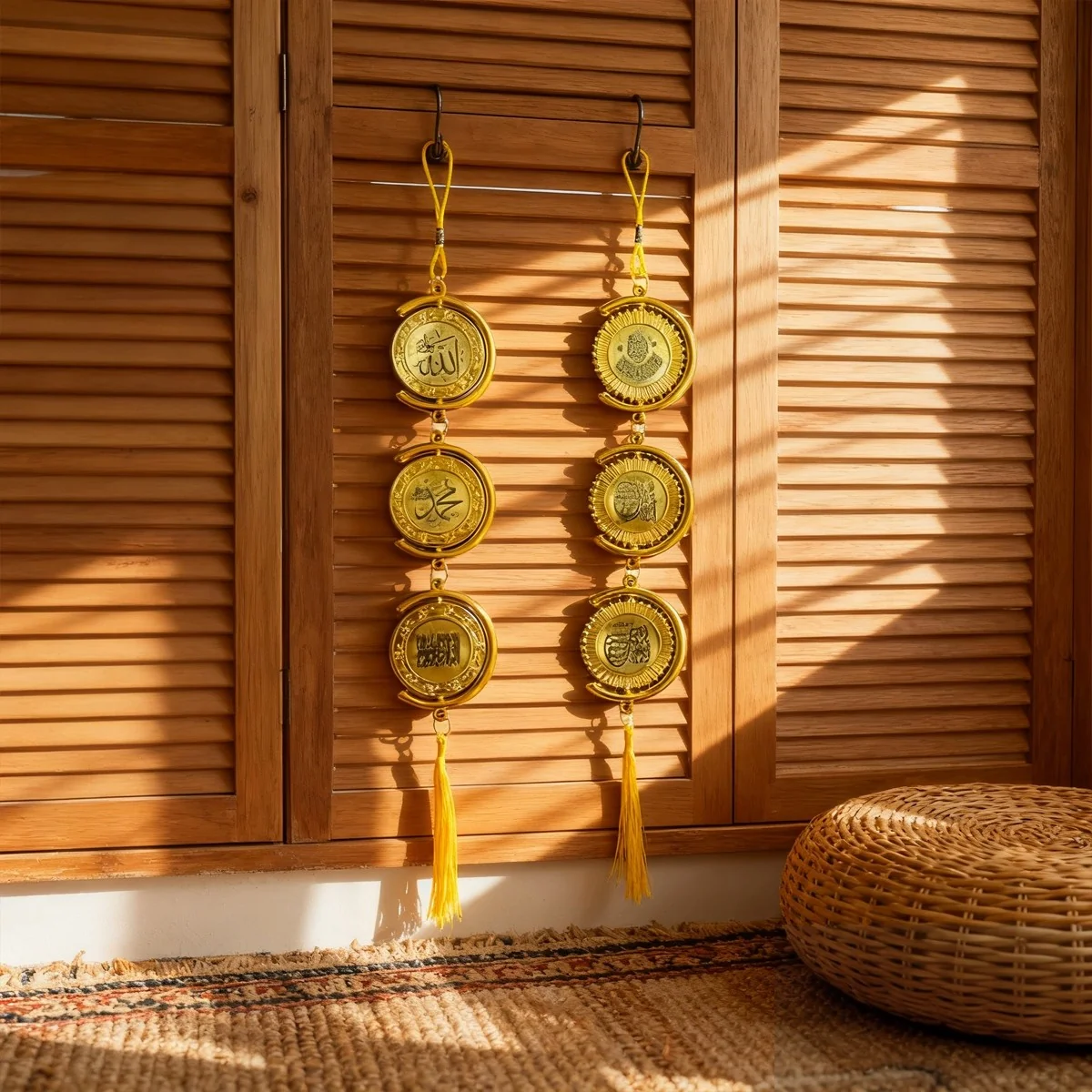 Gold Isamic Wall Decoration 1pcs