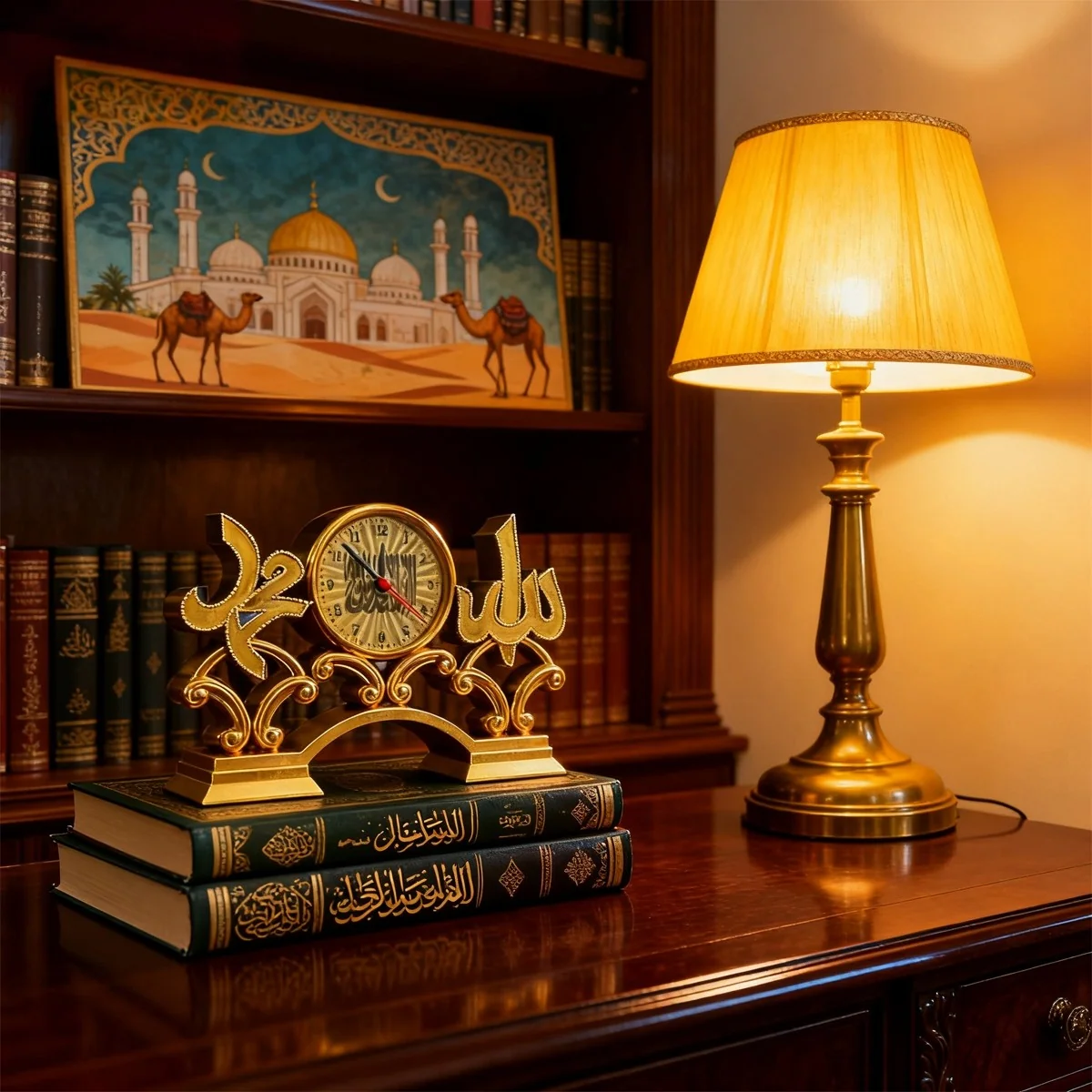 Islamic Gold Tabletop Ornament Ramadan deco