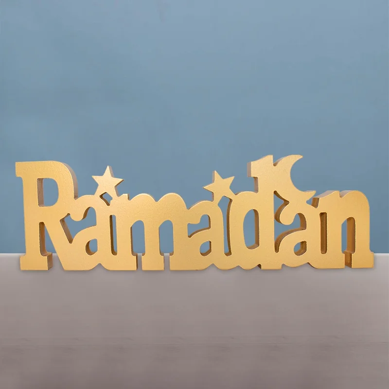 ramadan wooden decoration wood 1pcs