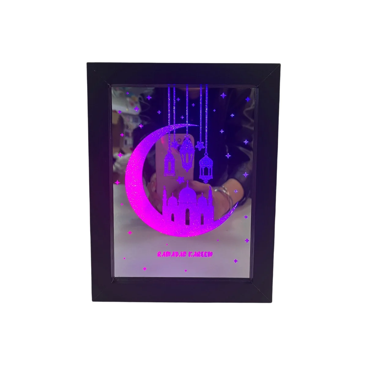 Ramadan Light Box Ormanant Black photo 3