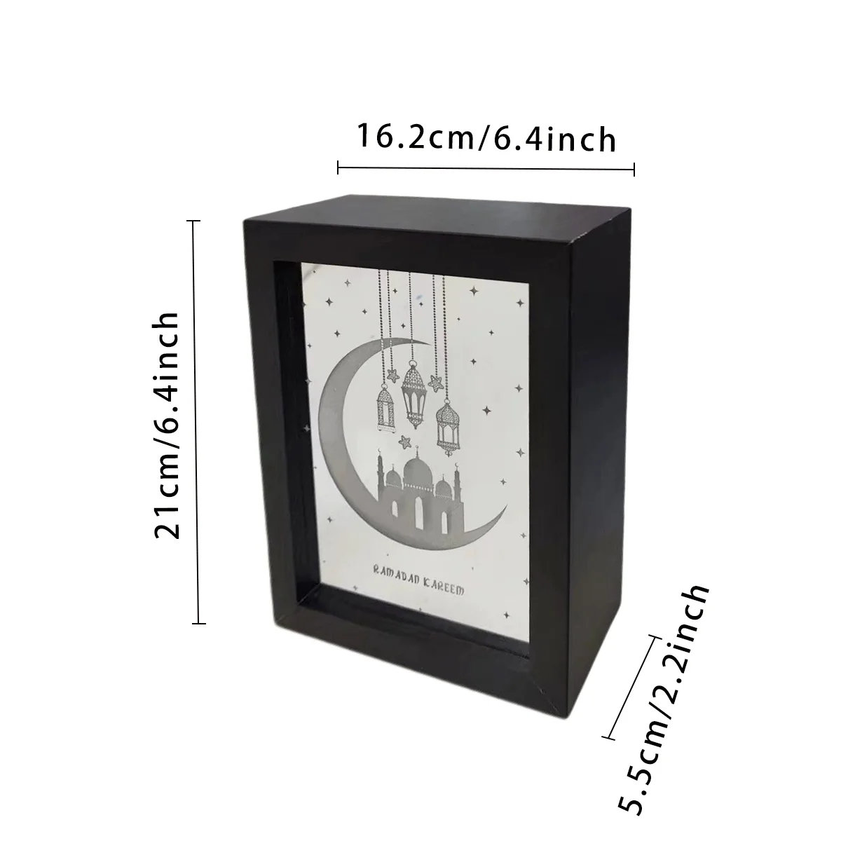 Ramadan Light Box Ormanant Black photo 7