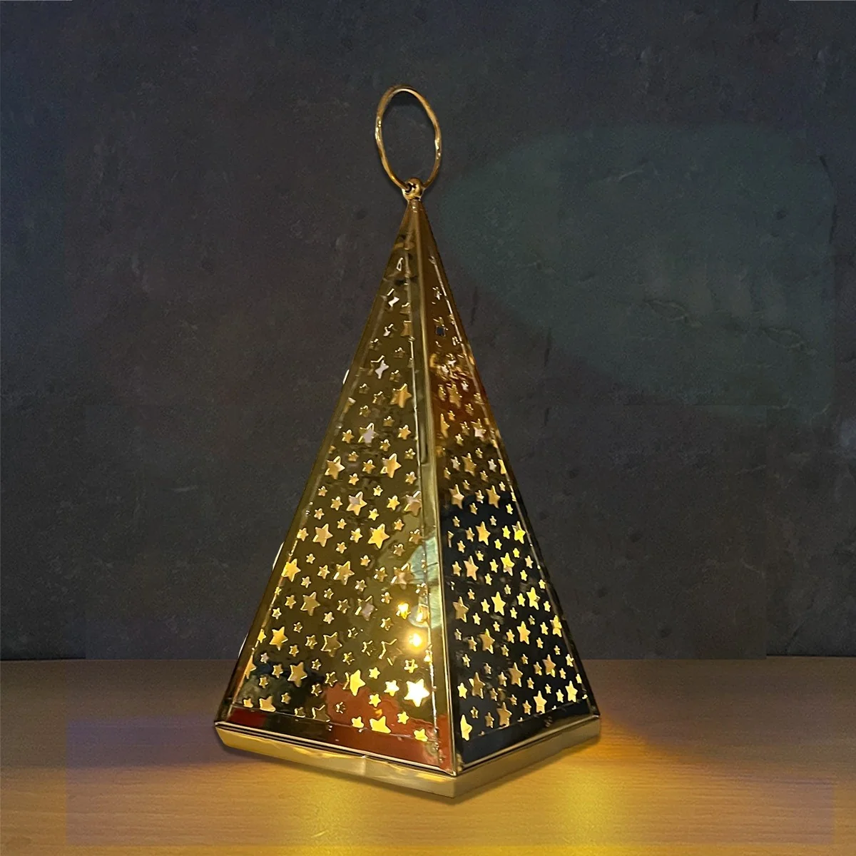 Ramadan Lantern-LED+Song 14*14*29cm 36pcs photo 5
