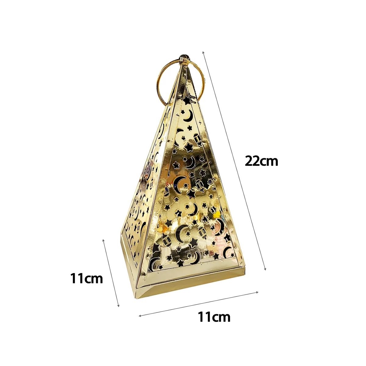 Ramadan Lantern-LED+Song 11*11*22cm 48pcs photo 3