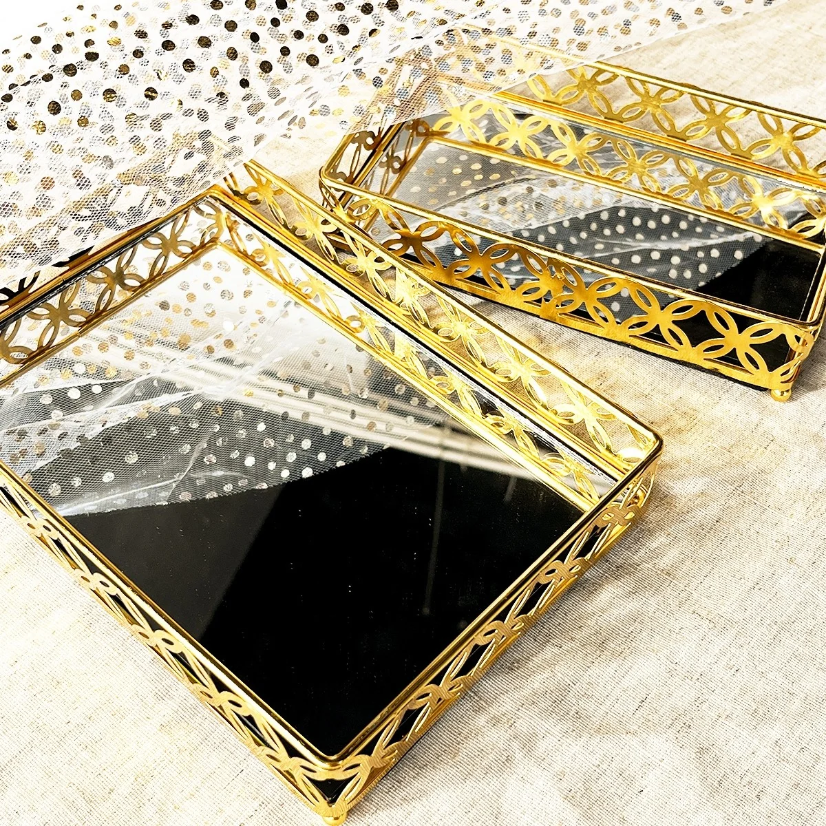 Mirror Tray Set photo 2