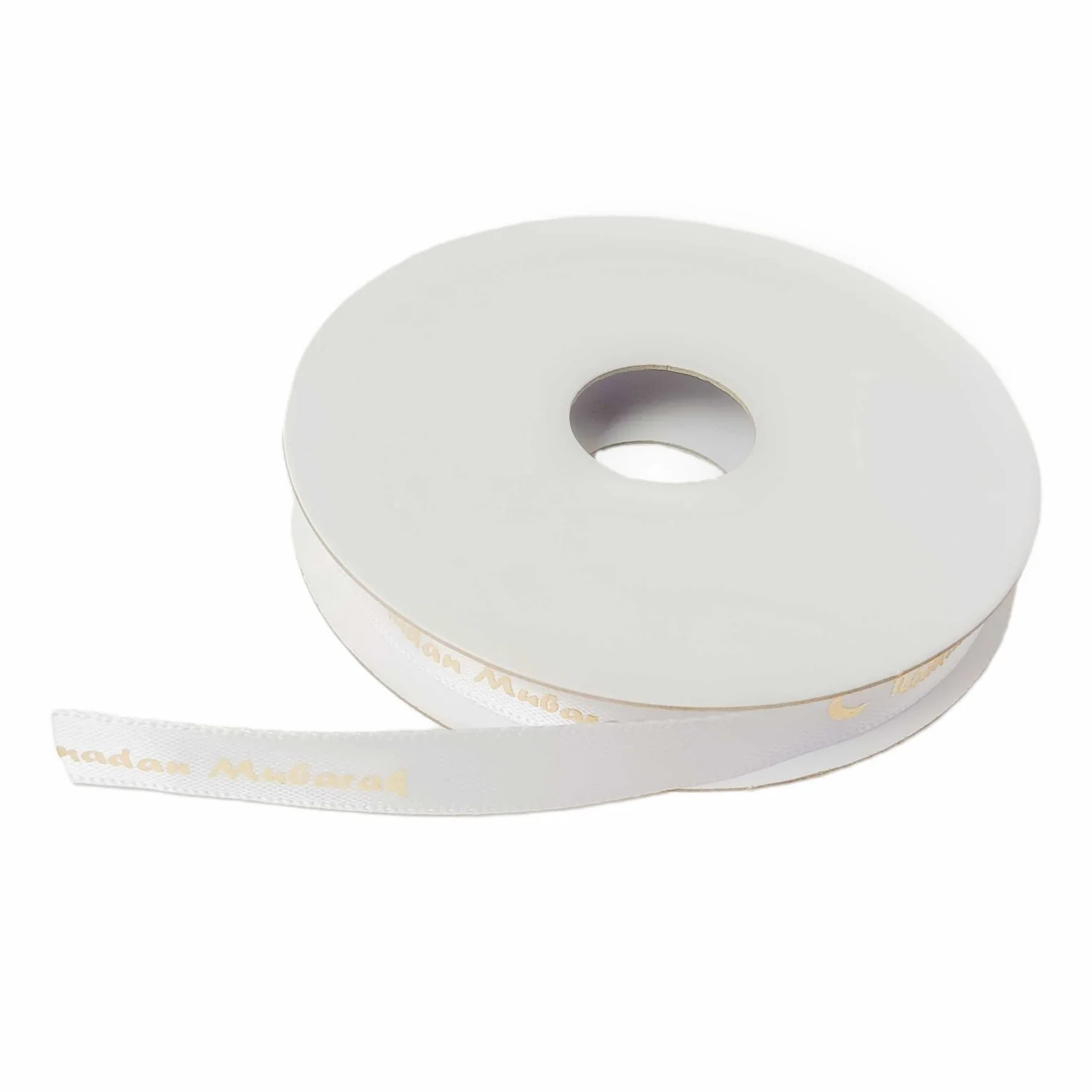 Ramadan Gift Wrapping Ribbon 300cm White
