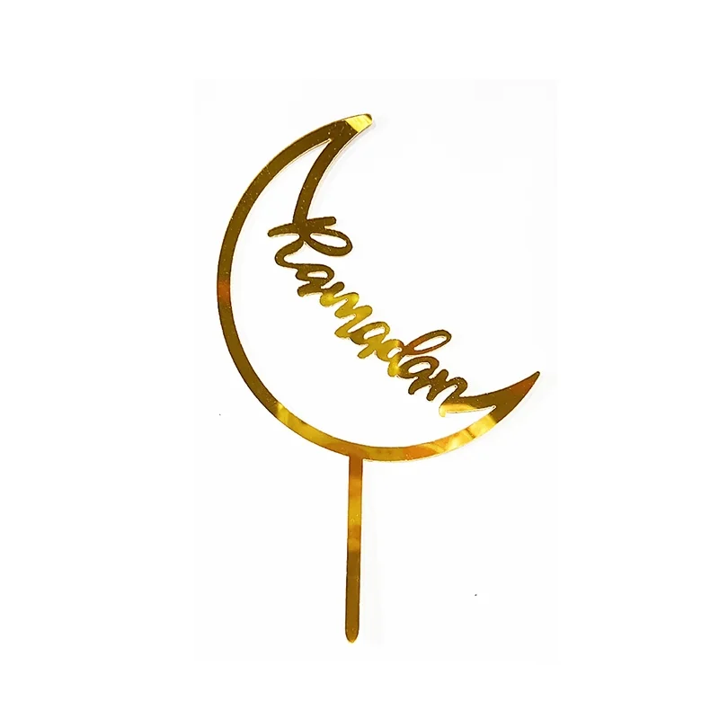 Ramadan Cake Pick 
Gold colour